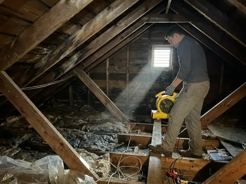 attic-water-damage-drying-proc-007 — frequently asked questions, Emergency Water Extraction & 24/7 Flood Response in Lansing…